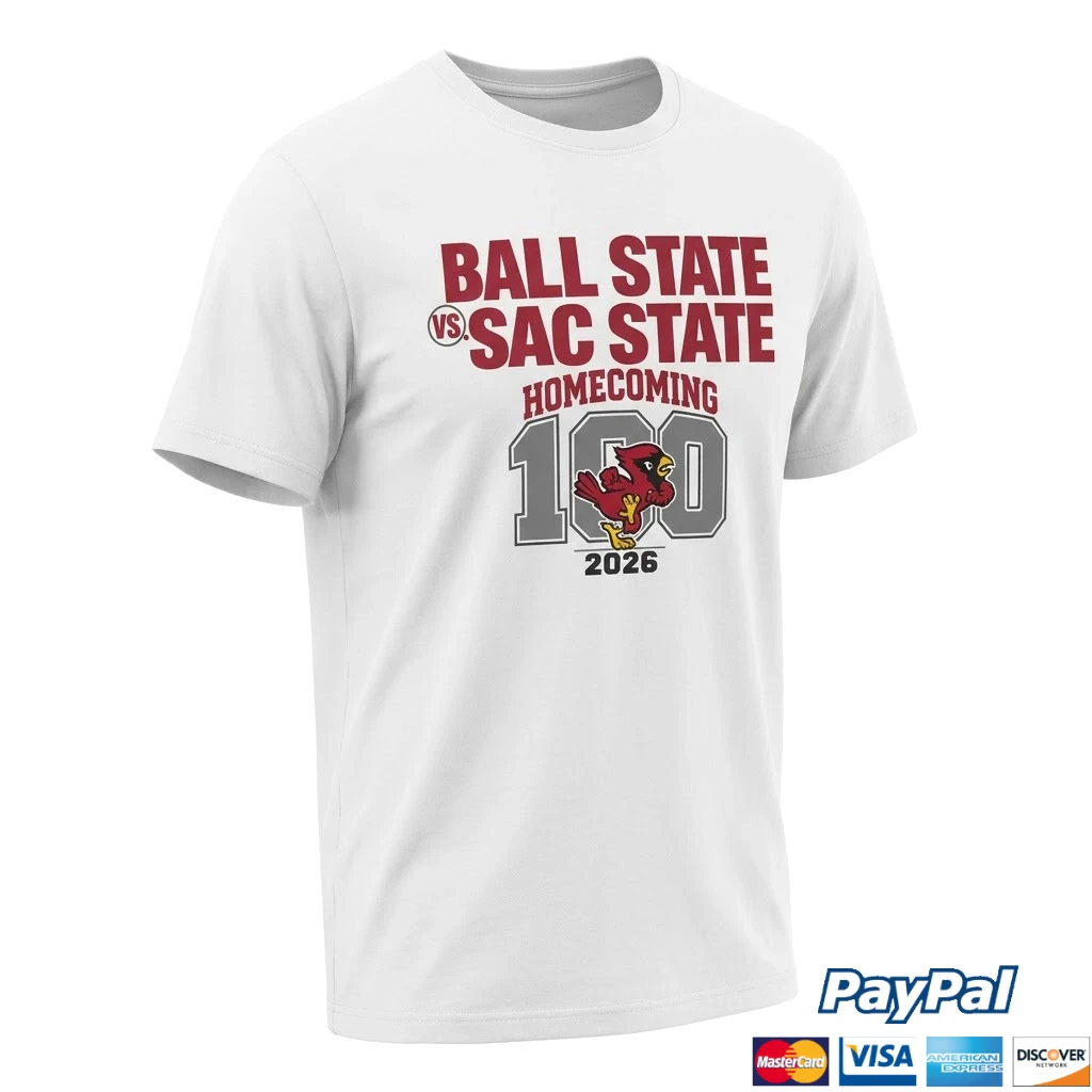Ball State Vs Sac State 2026 Tee