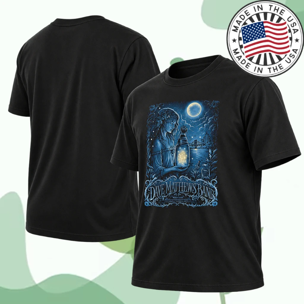 Dave Matthews Band Camden NJ 2026 Event Poster Unisex T-Shirt