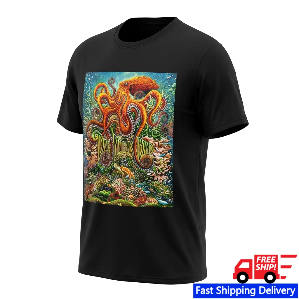 Dave Matthews Band New Jersey 2026 Camden Concert T-Shirt